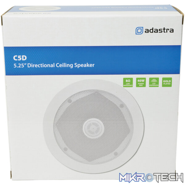 Adastra - C5D Cd Ceiling Speaker With Directional Tweeter - Image 4