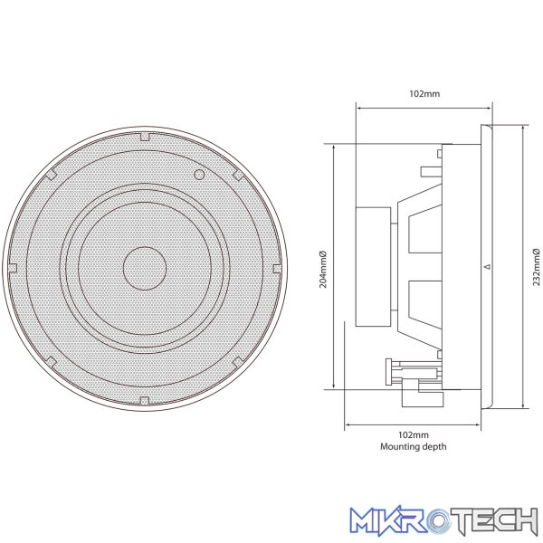 Adastra - Sl6 Slimline Ceiling Speaker - Image 2