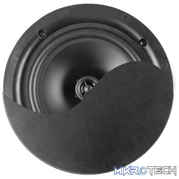 Power Dynamics - Ncsp5B Low Profile Ceiling Speaker 5.25In 20W 100V Black