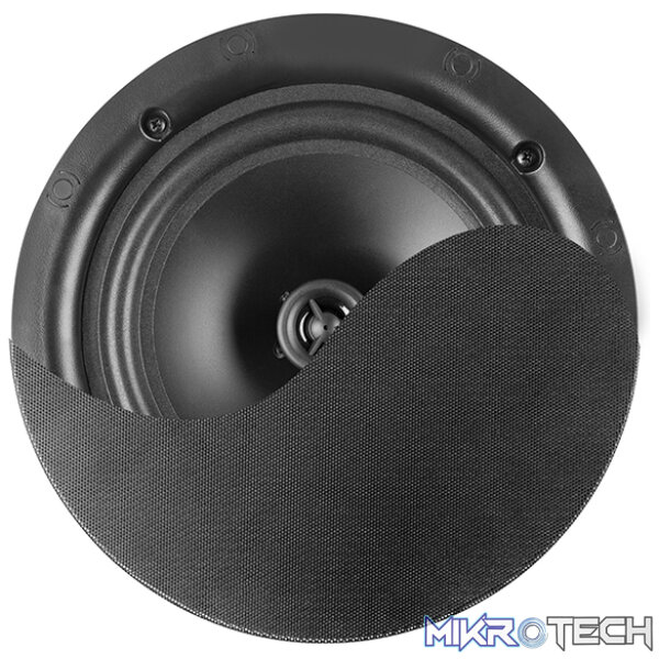 952608PDM_-1 Power Dynamics - Ncsp6B Low Profile Ceiling Speaker 6.5In 30W 100V - Image 1