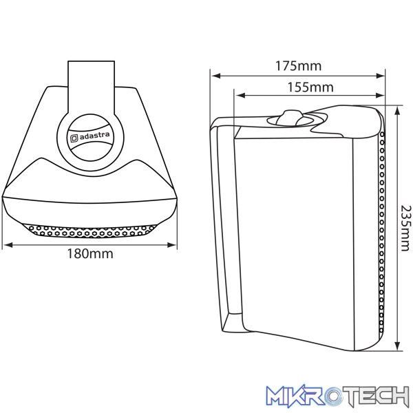 Adastra - Bc5V-B 100V Indoor Speakers - Image 4