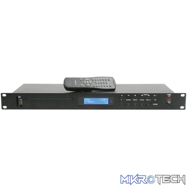 952982AD_3 Adastra - Ad-400 Multimedia Audio Player 1U - Image 1