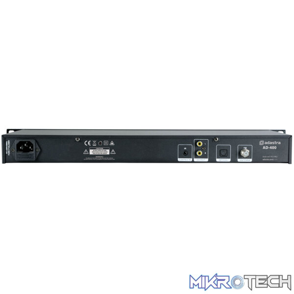 Adastra - Ad-400 Multimedia Audio Player 1U - Image 5