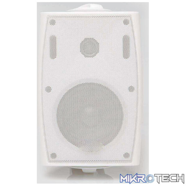 954812FI_1 Filo - Cavsm4W 4" Moulded Speaker & Domed Tweeter W/Bracket 20W White - Image 1