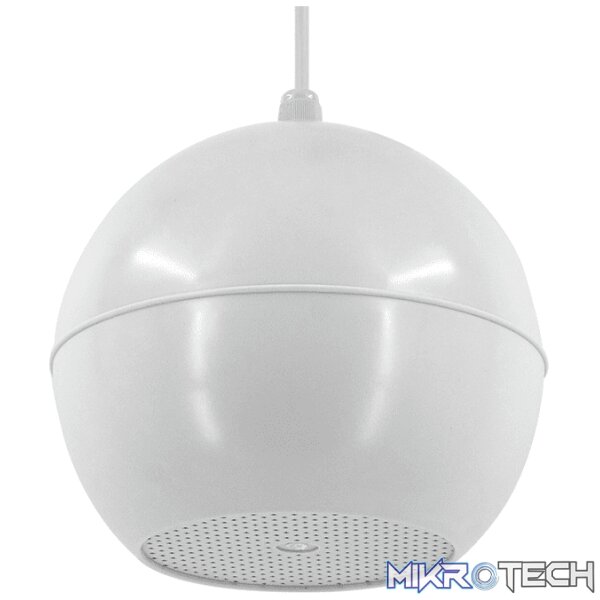 954931FI_1 Filo - Cavss5W 5" Spherical Speaker Abs Casing 5W White - Image 1