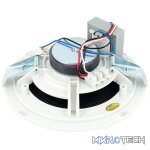 Filo - Cavsc6W 6In 6W Ceiling Speaker Dual Cone Metal Grill - White - Image 2