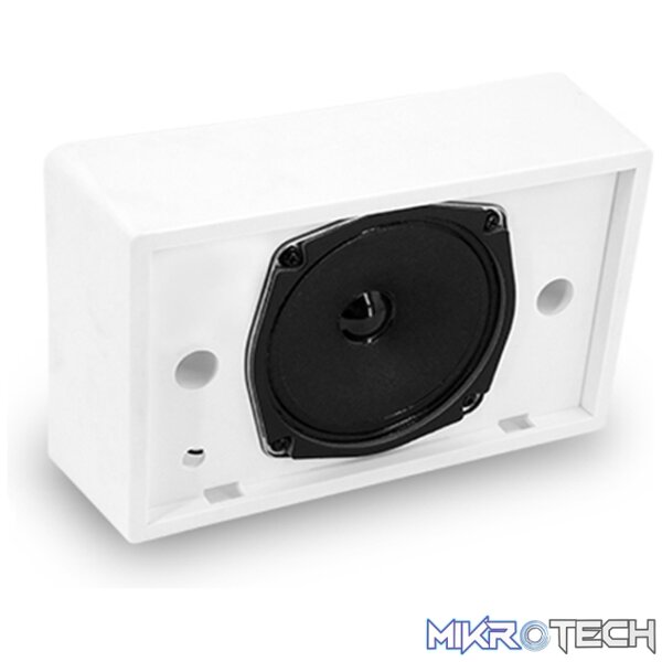 Filo - Cavsw5Vc 5In 6W Wall Mount Speaker Abs Casing W/Volume Control - White - Image 2