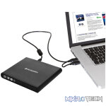 Verbatim Slimline CD/DVD Optical Disc Drive Black DVD-RW - Image 4