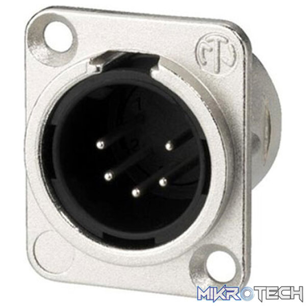 993038_1-1 Neutrik - 5 Pin Xlr Chasis Male - Image 1