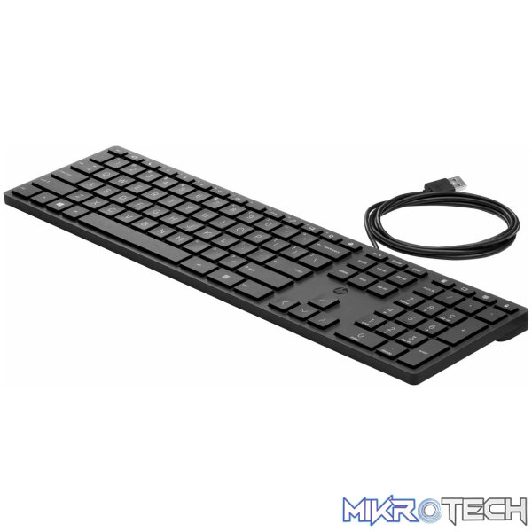 HP 320K Wired Desktop Keyboard 9SR37AA - Image 2