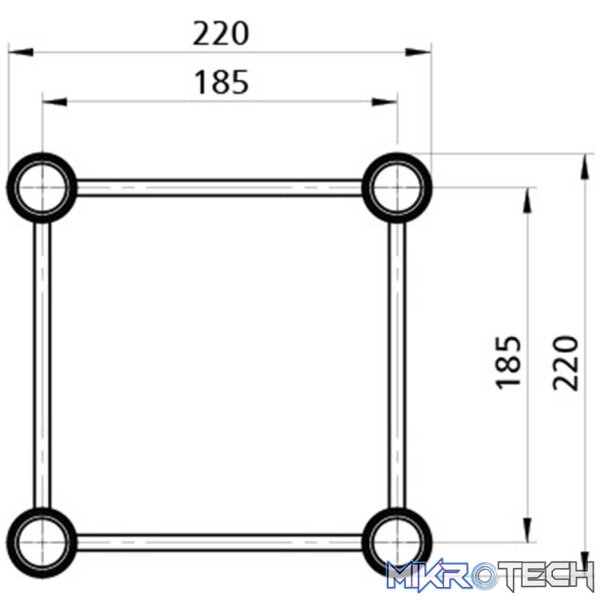 Alustage - Quad 240 Truss 1.0M - Image 3