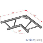 Alustage - Duo 290 2 Way 90 Deg Corner - Image 2