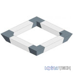 Alustage - Trio 290 2 Way 90 Deg Corner - Image 2