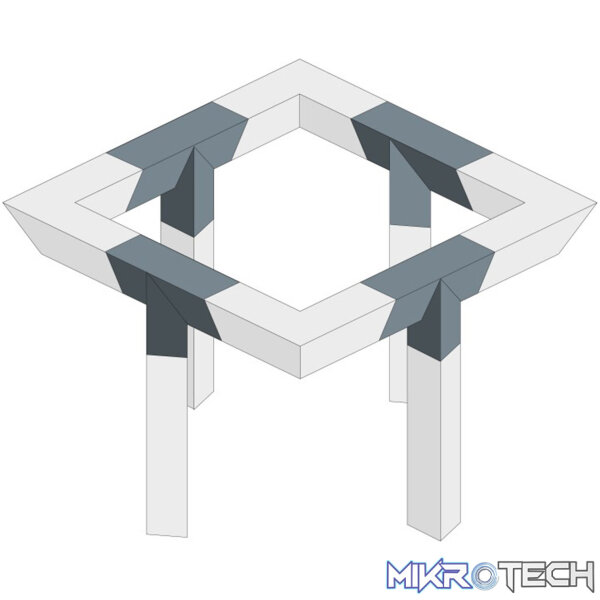 Alustage - Trio 290 T-Piece Upright - Image 3