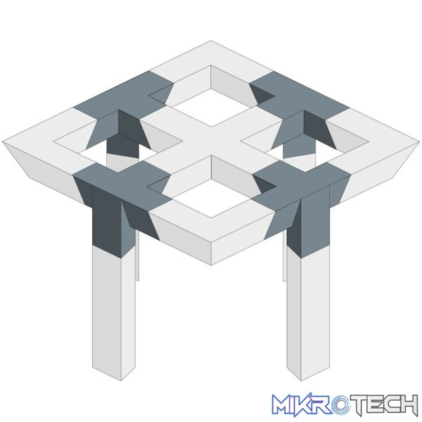 Alustage - Trio 290 4 Way T-Piece - Image 3