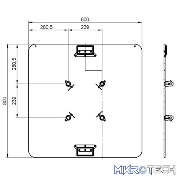 Alustage - Quad 290 Base Plate - Image 2