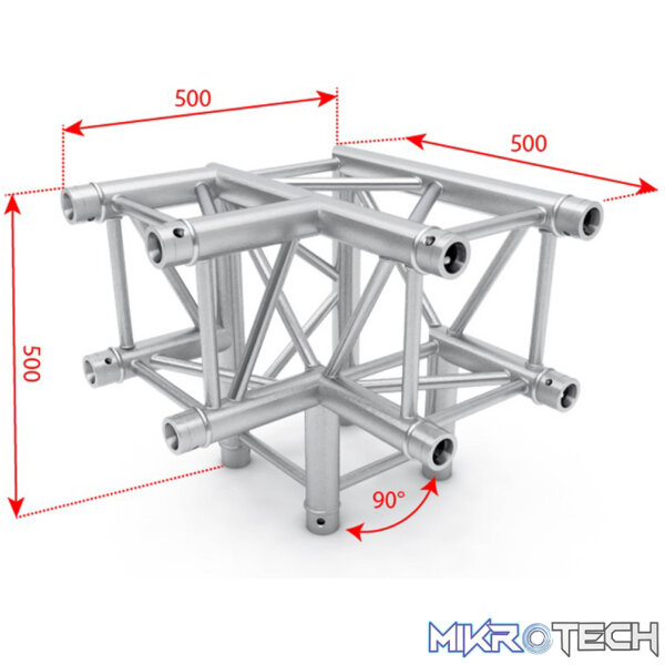 Alustage - Quad 290 3 Way 90 Deg Corner - Image 2