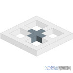 Alustage - Quad 290 4 Way Cross - Image 3