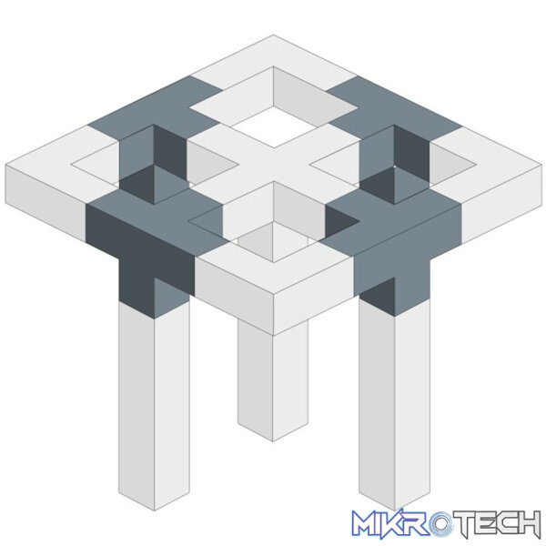 Alustage - Quad 290 4 Way T-Piece - Image 3