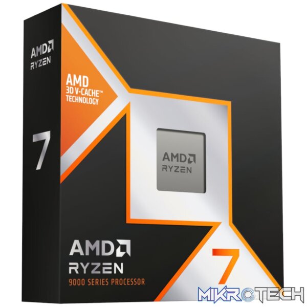 AMD RYZEN 7 9800X3D 8-Core 4.7GHz AM5 CPU AMD RYZEN 7 9800X3D 8-Core 4.7GHz AM5 CPU