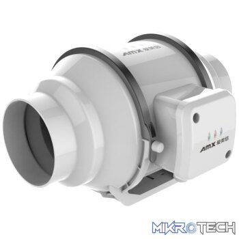 AMX 250mm Mixed Flow Industrial Inline Duct Fan