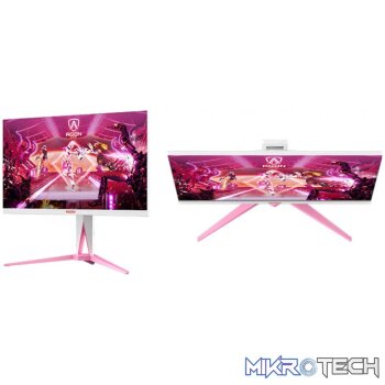 AOC AG275QXR AGON PINK Gaming Monitor|27 inch|IPS FHD 165Hz|1ms|HDMI DP|VESA|Flicker Free;|Low Blue Mode| FreeSync Premium