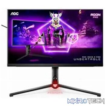 AOC AG324UX AGON Gaming Monitor|32 inch|4K UHD|144hz|1ms|HDMI 2.1 DP|VESA|Flicker Free;|Low Blue Mode| FreeSync Premium