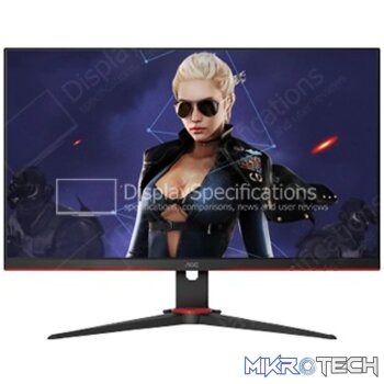 AOC Gaming 24'' Monitor VA FHD 165hz FreeSync; VESA; Low blue light; Flicker Free; Narrow Bezel; 4 year warranty