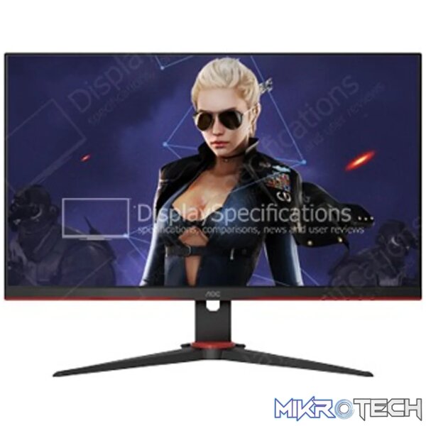 AOC Gaming 24'' Monitor VA FHD 165hz FreeSync; VESA; Low blue light; Flicker Free; Narrow Bezel; 4 year warranty AOC Gaming 24'' Monitor VA FHD 165hz FreeSync; VESA; Low blue light; Flicker Free; Narrow Bezel; 4 year warranty