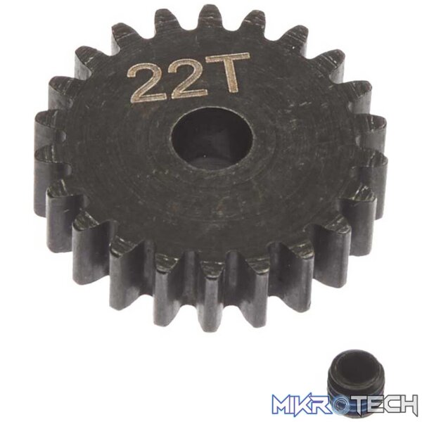 AR310483 Steel Pinion Gear 22T Mod1 5mm AR310483 Steel Pinion Gear 22T Mod1 5mm