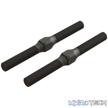 AR330542 Steel Turnbuckle M4x48mm Black