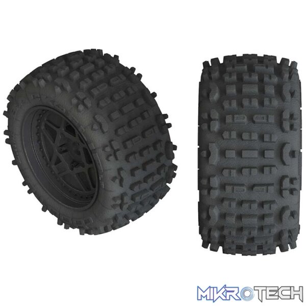 AR550050 Backflip LP 4S Tire 3.8 Glued B AR550050 Backflip LP 4S Tire 3.8 Glued B