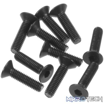 AR722312 Flat Head Screw 3x12mm (10)