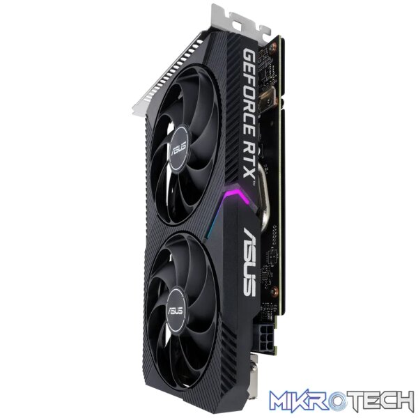 ASUS Dual -RTX3050-O8G-V2, GeForce RTX 3050, 8 GB, GDDR6, 128 bit, 7680 x 4320 pixels, PCI Express 4.0 - Image 8