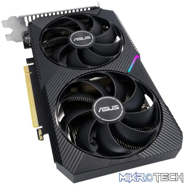 ASUS Dual -RTX3050-O8G-V2, GeForce RTX 3050, 8 GB, GDDR6, 128 bit, 7680 x 4320 pixels, PCI Express 4.0 - Image 9