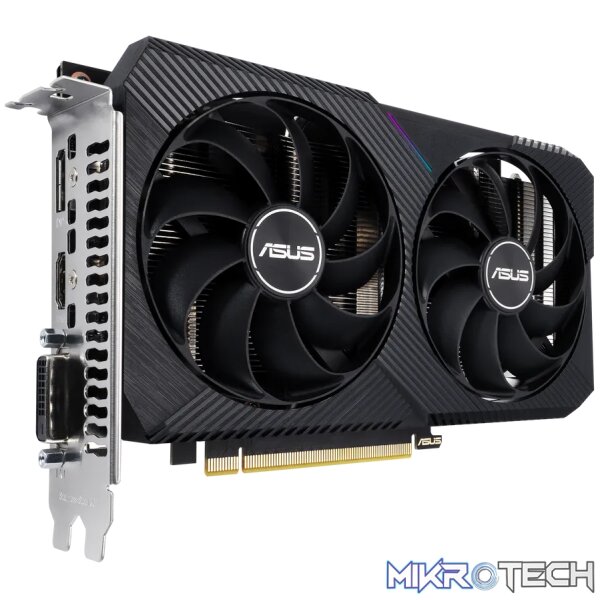 ASUS Dual -RTX3050-O8G-V2, GeForce RTX 3050, 8 GB, GDDR6, 128 bit, 7680 x 4320 pixels, PCI Express 4.0 - Image 10
