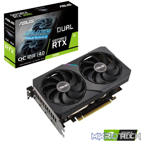 ASUS Graphics Card/NVIDIA/PCIe4/12GB GDDR6/. OC Mode:1867MHz(Boost Clock)/Gaming Mode:1837/1xHDMI/3xDP/650w/ - Image 33