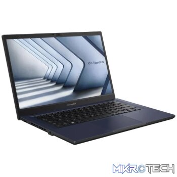 ASUS ExpertBook Ess.|B1402CBA-I516512B0X|14'' FHD|BLACK|i5-1235U|16GB DDR4 OB|512Gb PCIe|NO NUMBERPAD|WIN11P