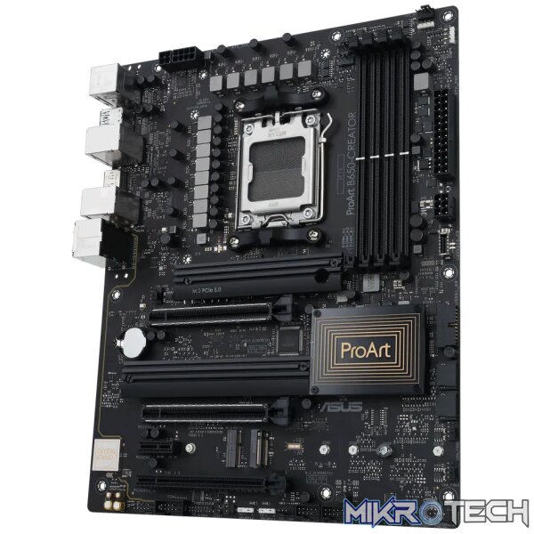 ASUS PROART B650-CREATOR, AMD, Socket AM5, AMD Ryzen™ 3, AMD Ryzen™ 7, AMD Ryzen 9 7th Gen, Socket AM5, DDR5-SDRAM, 128 GB - Image 10