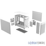 ASUS Prime AP201 MicroATX, Mini Tower, PC, White, micro ATX, Mini-ITX, 17 cm, 33.8 cm - Image 11