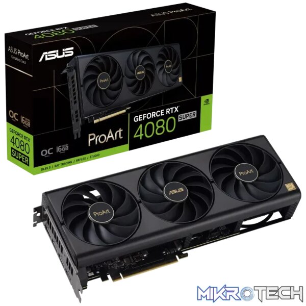 ASUS ProArt -RTX4080S-O16G, GeForce RTX 4080 SUPER, 16 GB, GDDR6X, 256 bit, 7680 x 4320 pixels, PCI Express 4.0 - Image 12
