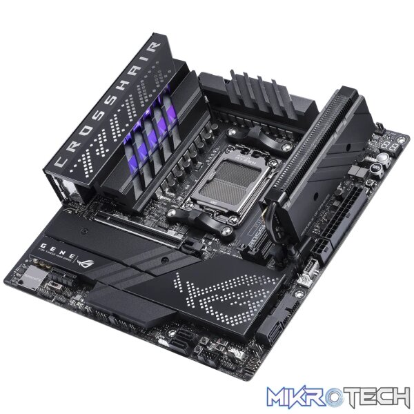 ASUS ROG CROSSHAIR X670E GENE, AMD, Socket AM5, Socket AM5, DDR5-SDRAM, 64 GB, DIMM - Image 11