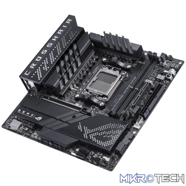 ASUS ROG CROSSHAIR X670E GENE, AMD, Socket AM5, Socket AM5, DDR5-SDRAM, 64 GB, DIMM - Image 9