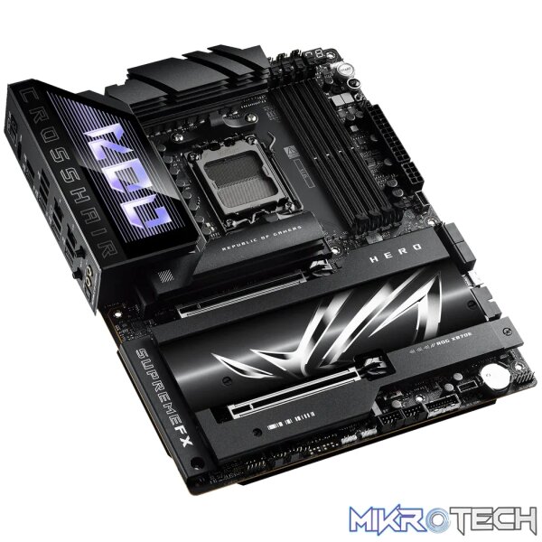 ASUS ROG CROSSHAIR X870E HERO, AMD, Socket AM5, Socket AM5, DDR5-SDRAM, 192 GB, DIMM - Image 8