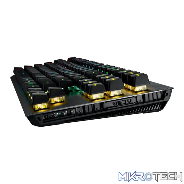 ASUS ROG Claymore II, Full-size (100%), Wired & Wireless, RF Wireless + USB, Mechanical, RGB LED, Black - Image 8