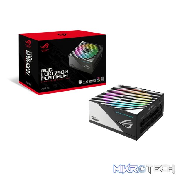 ASUS ROG Loki SFX-L 750W Platinum, 750 W, 100 - 240 V, 110 W, 750 W, 110 W, 9.6 W - Image 13