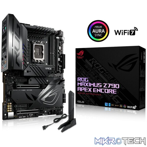 ASUS ROG MAXIMUS Z790 APEX ENCORE, Intel, LGA 1700, Intel® Celeron®, Intel® Core™ i3, Intel® Core™ i5, Intel® Core™ i7, Intel® Core™ i9,..., DDR5-SDRAM, 96 GB, DIMM - Image 34