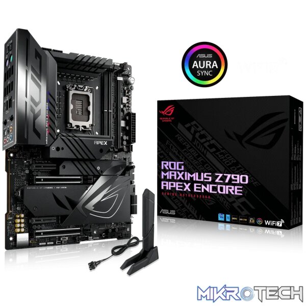 ASUS ROG MAXIMUS Z790 APEX ENCORE, Intel, LGA 1700, Intel® Celeron®, Intel® Core™ i3, Intel® Core™ i5, Intel® Core™ i7, Intel® Core™ i9,..., DDR5-SDRAM, 96 GB, DIMM - Image 36