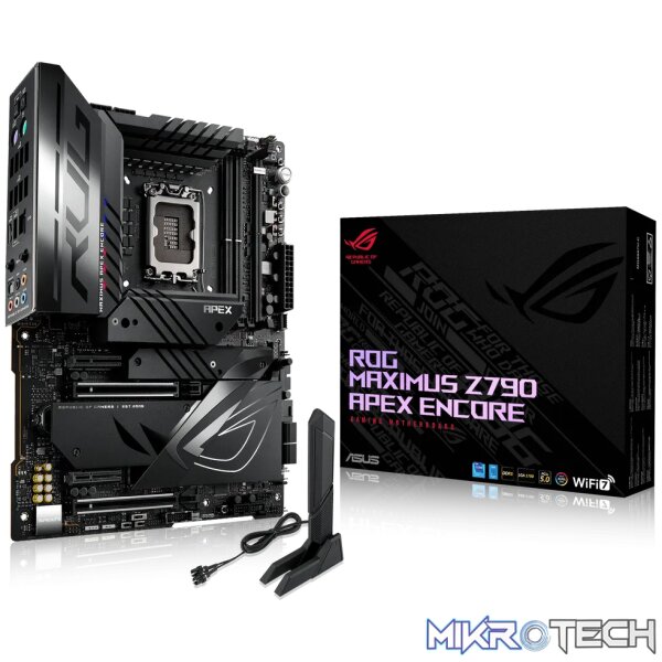 ASUS ROG MAXIMUS Z790 APEX ENCORE, Intel, LGA 1700, Intel® Celeron®, Intel® Core™ i3, Intel® Core™ i5, Intel® Core™ i7, Intel® Core™ i9,..., DDR5-SDRAM, 96 GB, DIMM - Image 38
