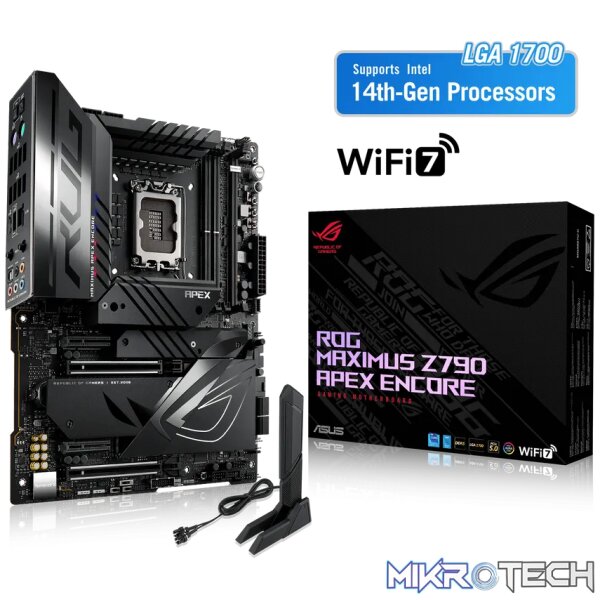 ASUS ROG MAXIMUS Z790 APEX ENCORE, Intel, LGA 1700, Intel® Celeron®, Intel® Core™ i3, Intel® Core™ i5, Intel® Core™ i7, Intel® Core™ i9,..., DDR5-SDRAM, 96 GB, DIMM - Image 40